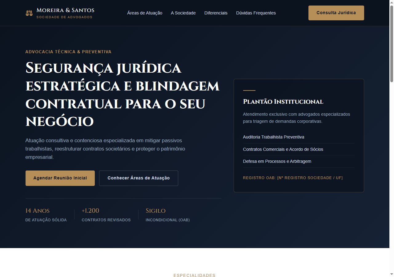 Prévia Modelo E-commerce