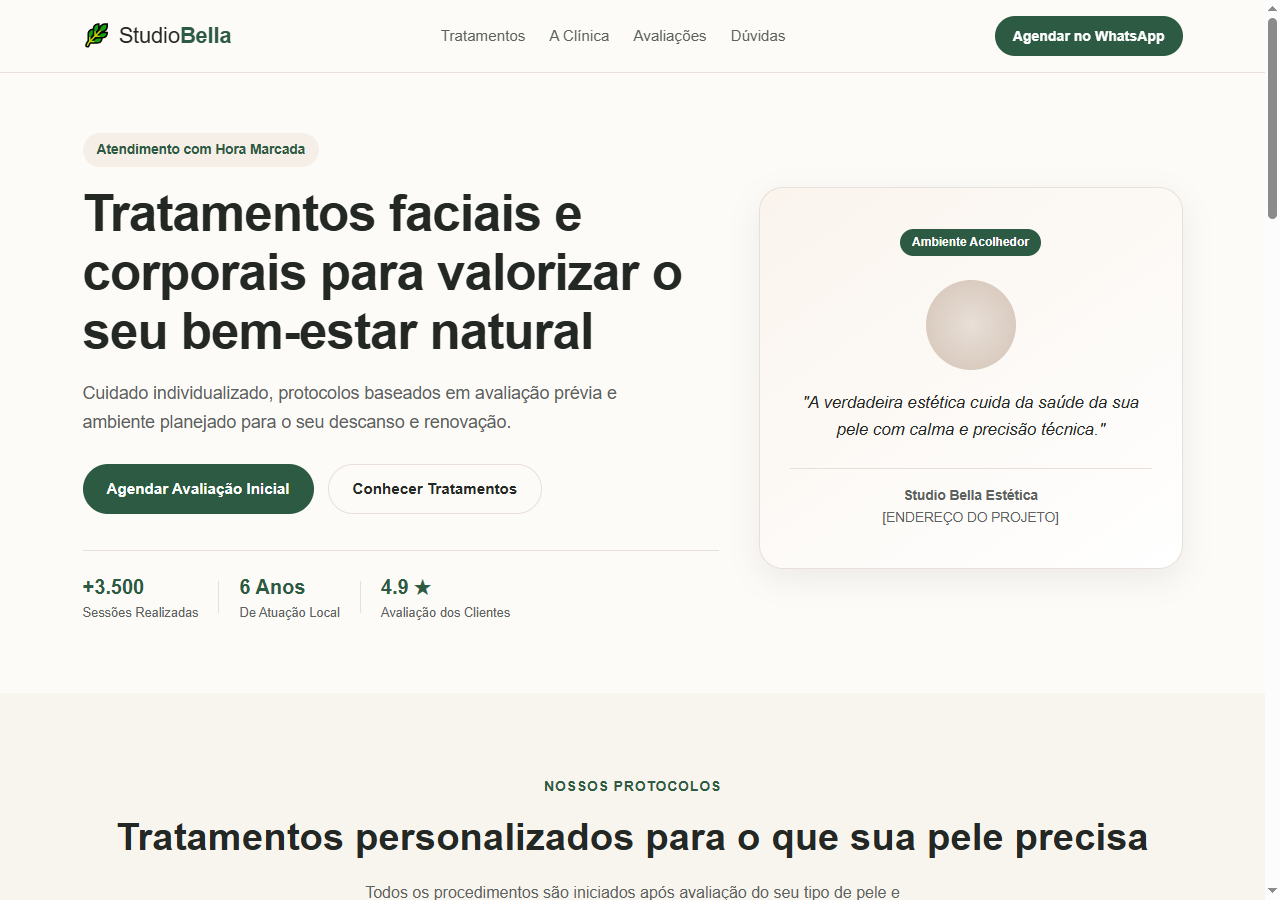 Prévia Modelo SaaS